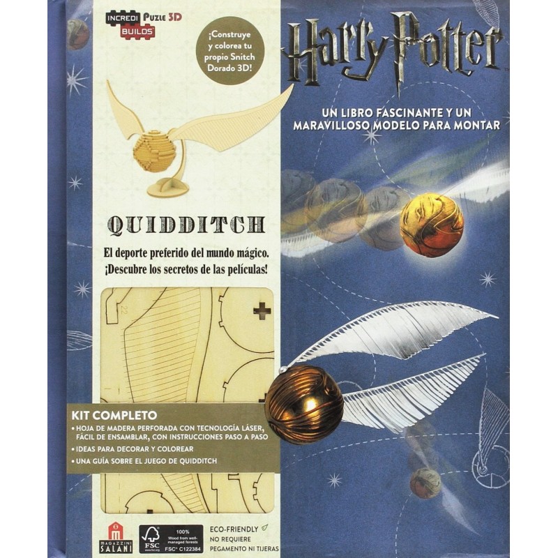 Incredibuilds. Harry Potter Quidditch (Tapa Dura)