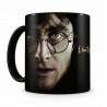 Taza Cerámica Negra Frase Harry Potter 320 ml