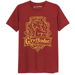 Camiseta Roja Gryffindor Harry Potter