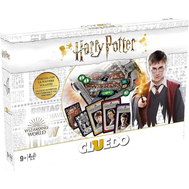 Cluedo Harry Potter (Edición Blanco)