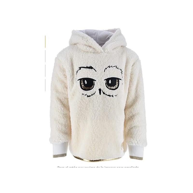 Sudadera Niño Hedwig Capucha Harry Potter