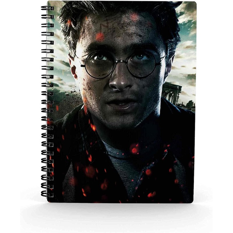 Libreta 3D Cara Harry Potter