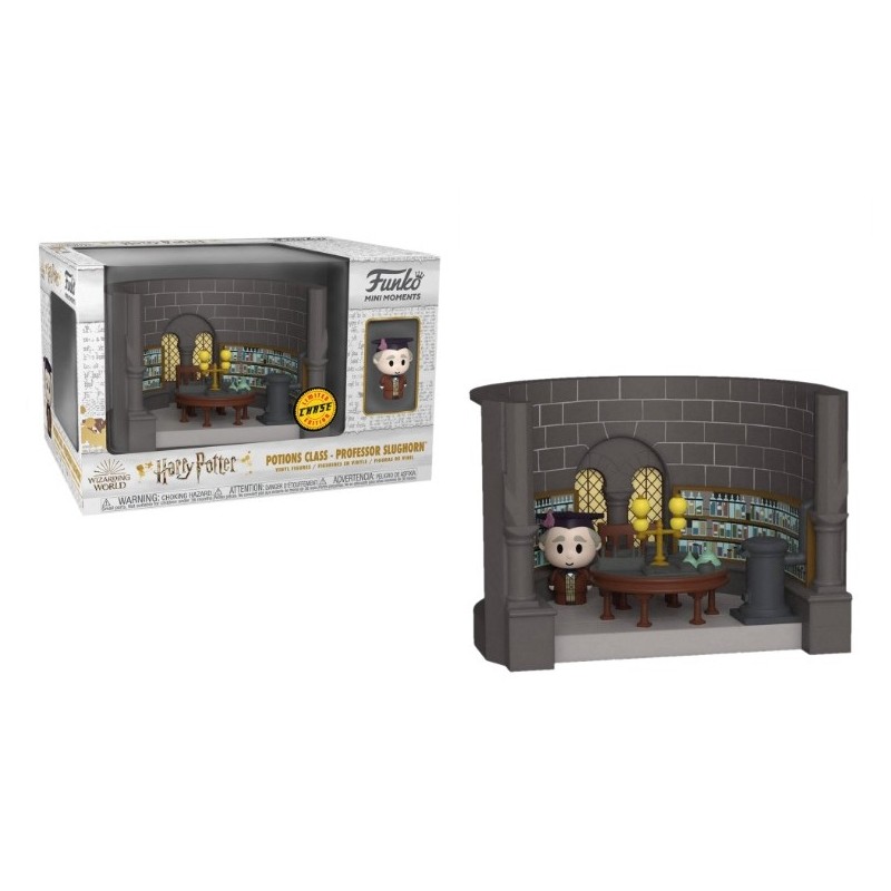 Funko Mini Moments CHASE Clase Pociones Profesor Slughorn Harry Potter