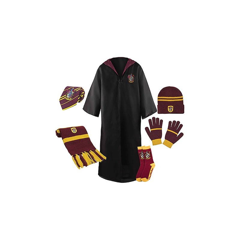 Pack 6 Piezas de Ropa Gryffindor Harry Potter