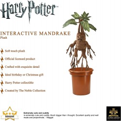 Peluche Interactivo Mandrágora Harry Potter The Noble Collection