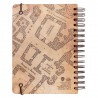 Cuaderno Tapa Forrada A5 Marauders Map Harry Potter