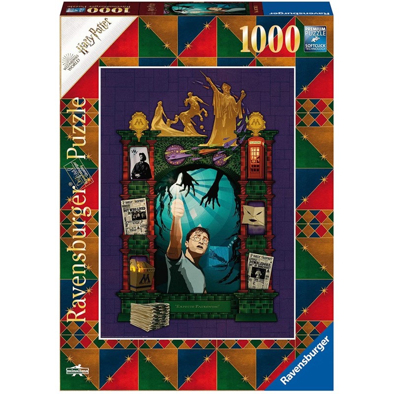 Puzzle Harry Potter Varita 1000 piezas Harry Potter Ravensburger