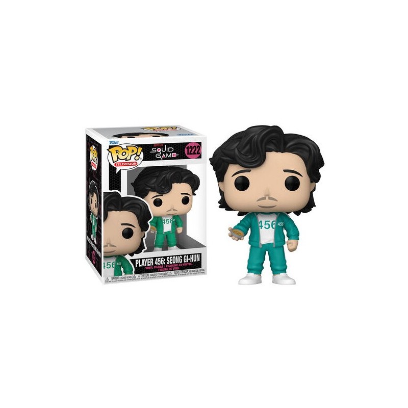 Figura POP Player 456 Seong Gi-Hung El Juego del Calamar Figura POP Player 456 Seong Gi-Hung El Juego del Calamar