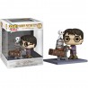 Figura POP Deluxe Harry Potter con Maletas y Hedwig Harry Potter