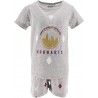 Pijama Niña Gris Hogwarts Harry Potter