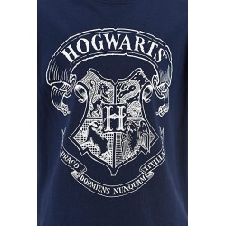 Pijama Corto Niño Azul Hogwarts Harry Potter