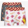 Pack 2 Boxers Niño Gryffindor Gris Oscuro y Blanco Harry Potter