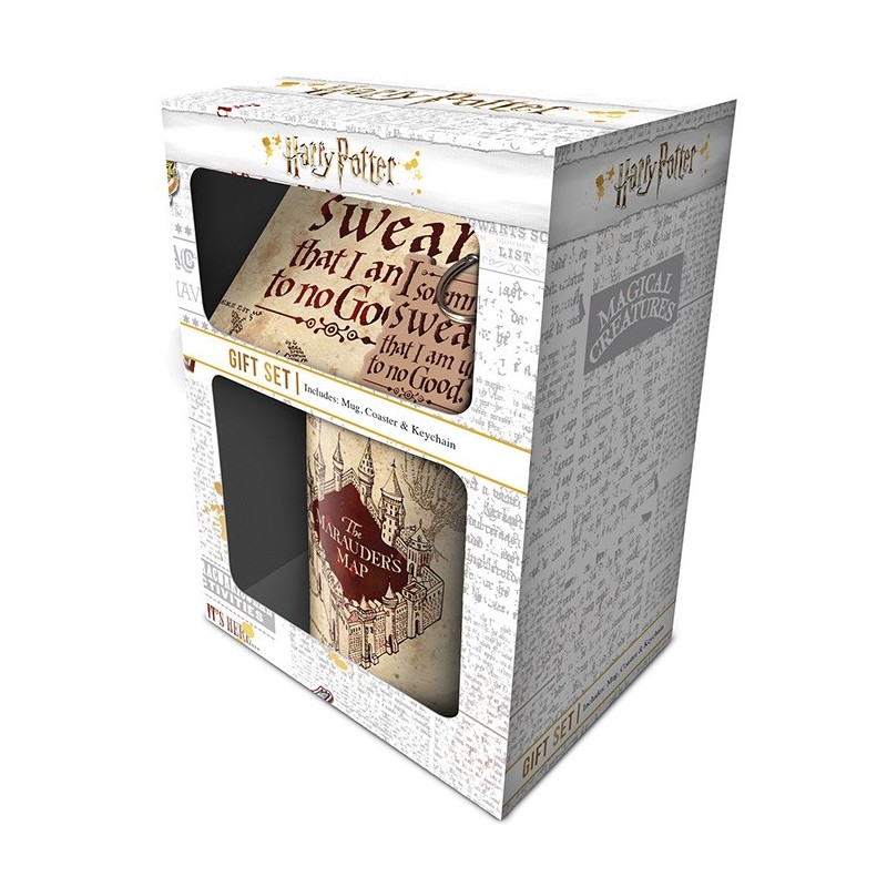 Caja Regalo Mapa Merodeador Harry Potter