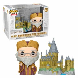 Figura POP Town Albus Dumbledore y Hogwarts Harry Potter