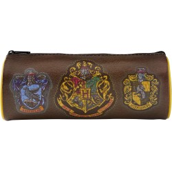 Estuche Escudos Casas Harry Potter