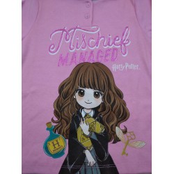 Pijama Niña Largo Rosa Hermione Harry Potter