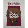 Camiseta Niño Blanca Harry Potter Chibi