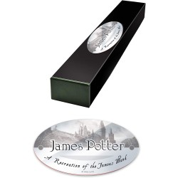 Varita Réplica James Potter 1/1 Harry Potter The Noble Collection (Caja exterior un poco deteriorada)