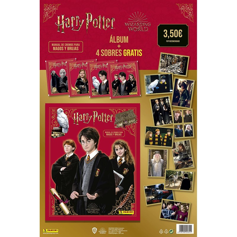 copy of Pack Album y 4 Sobres Harry Potter Antology