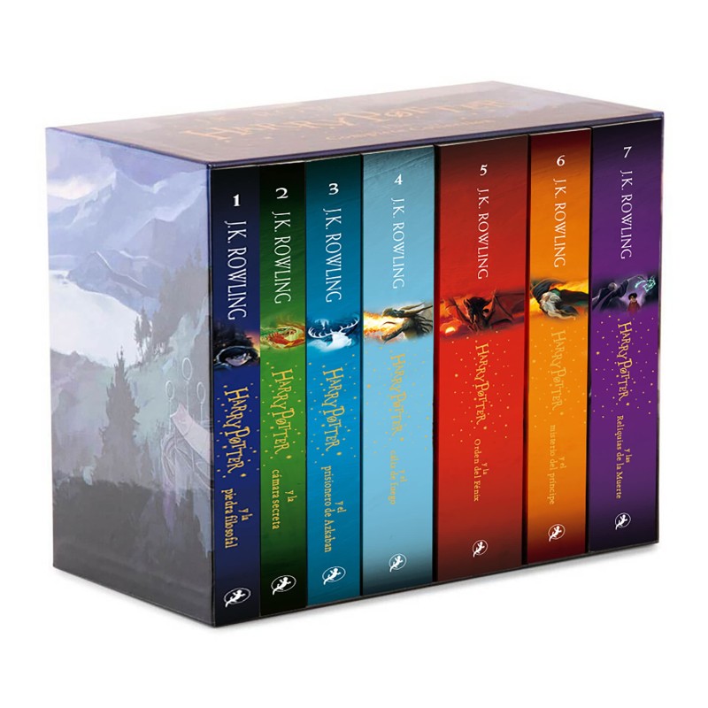 Estuche Libros Harry Potter Serie Completa