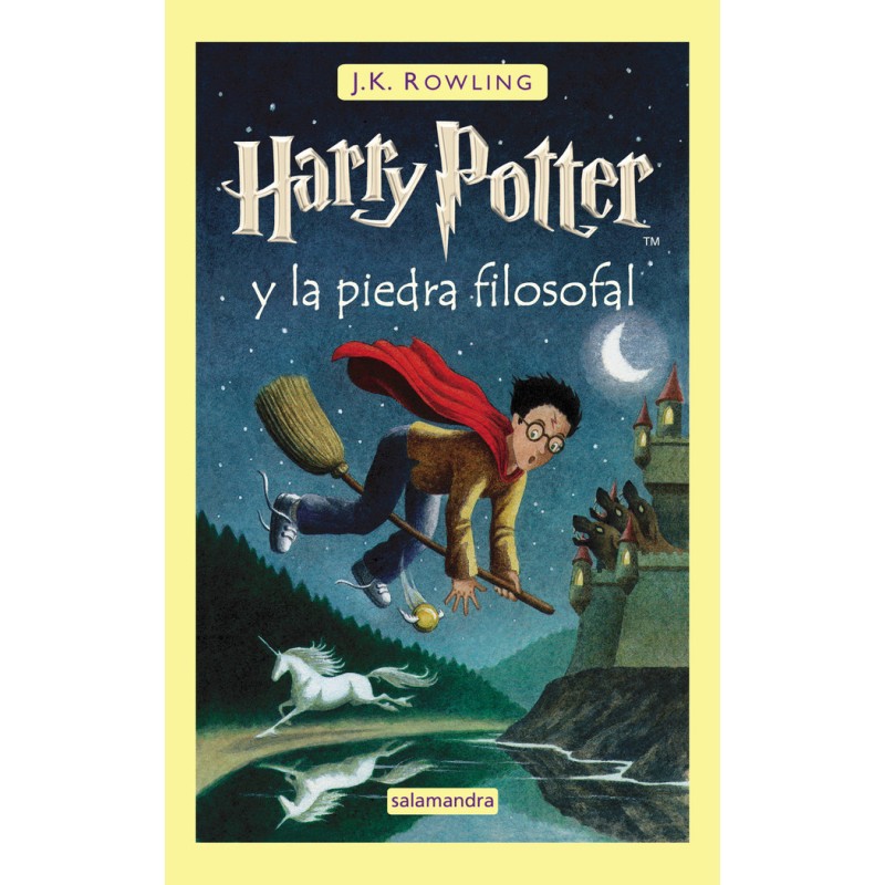 Libro 1 Harry Potter y La Piedra Filosofal (Tapa Dura)