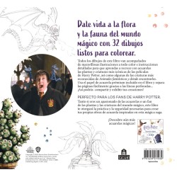 Harry Potter Acuarelas Mágicas Flora y Fauna