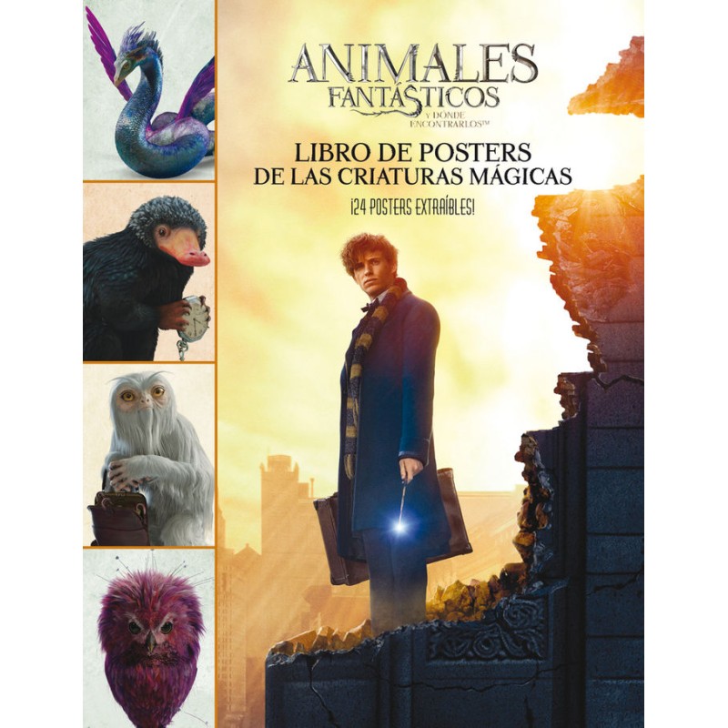 Animales Fantásticas Libro de Posters de las Criaturas Mágicas