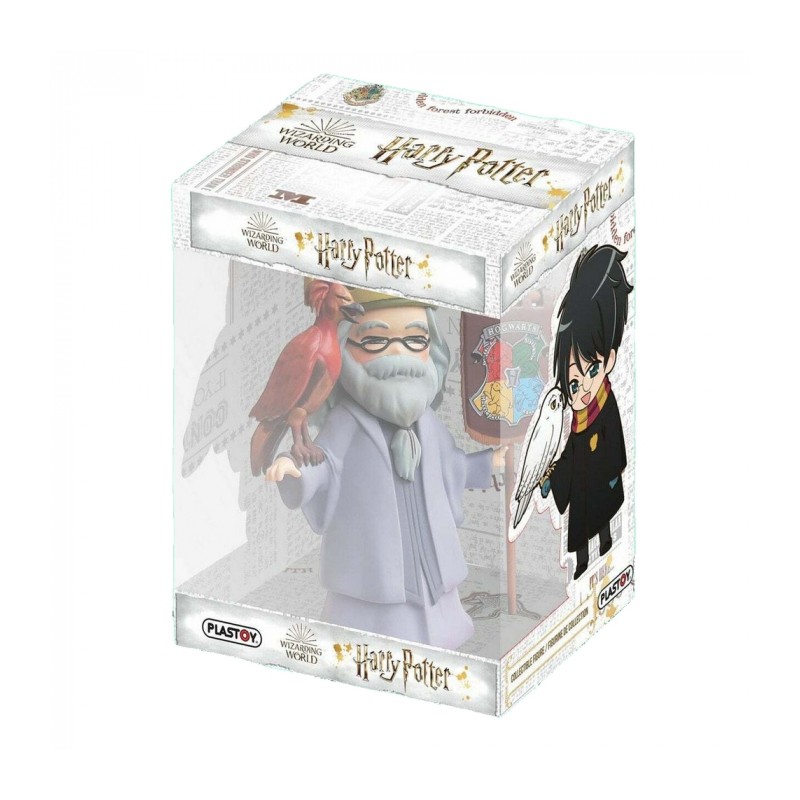 Figura Dumbledore y Fawkes Harry Potter Plastoy