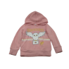 Sudadera Capucha Niña Rosa Hogwarts Harry Potter