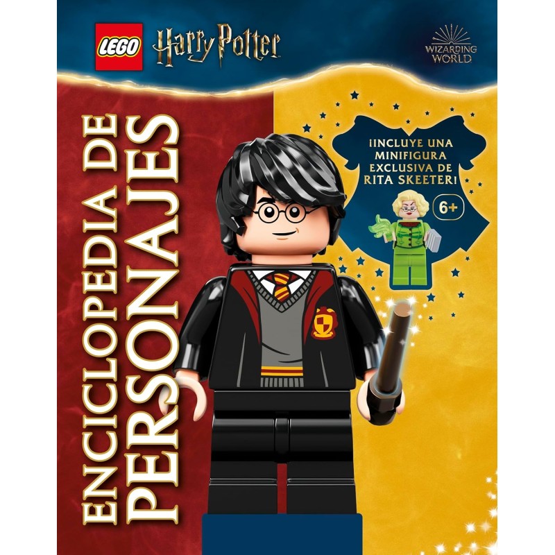 Lego Harry Potter Enciclopedia Pesonajes, tapa dura